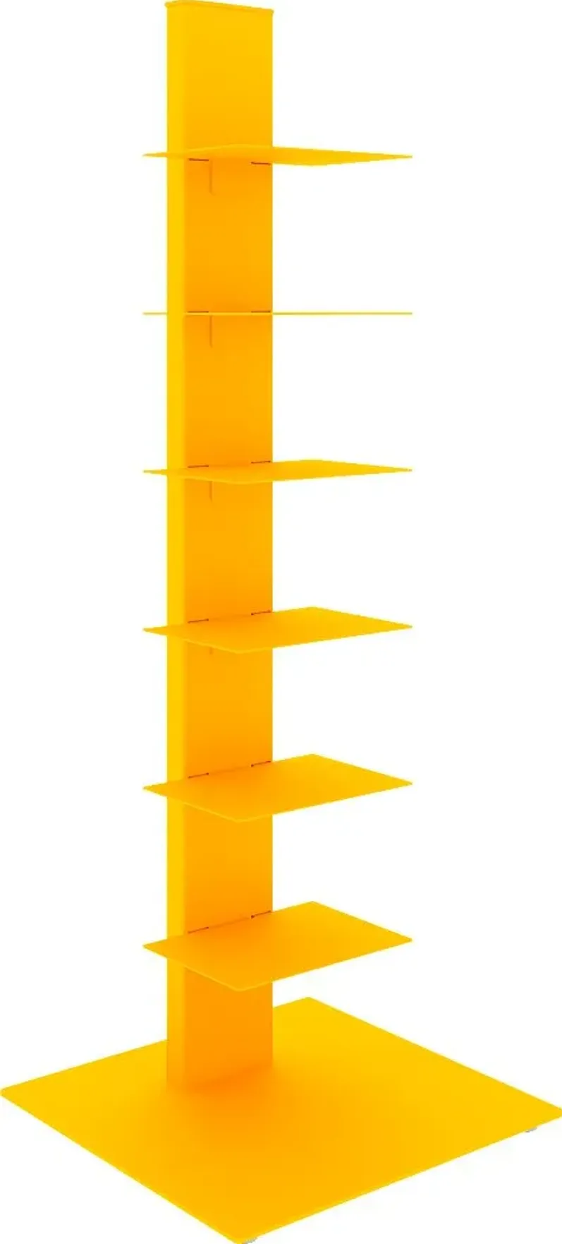 Lukens I Yellow Bookcase Tower