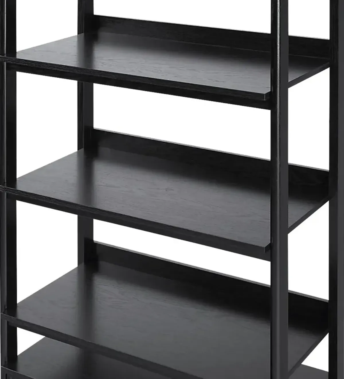 Bedfordshire I Black Bookcase