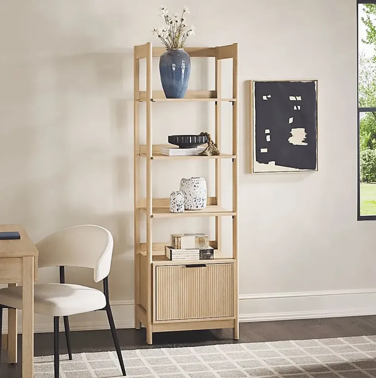 Bedfordshire II Oak Bookcase