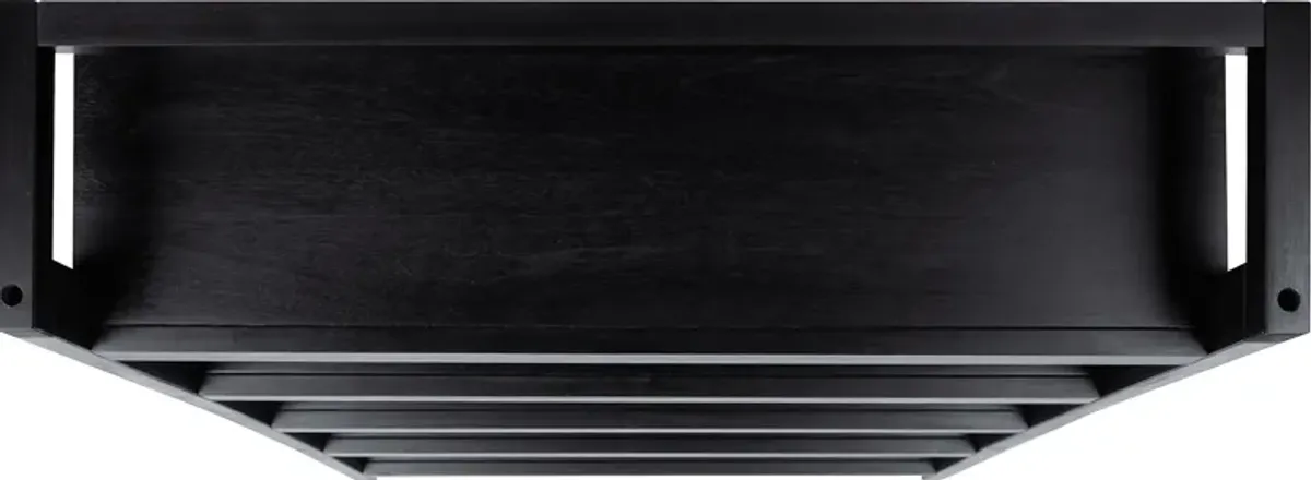 Nathien Black Etagere