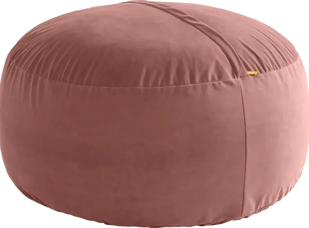 Savenu II Mauve Large Bean Bag Chair