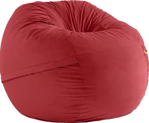 Savenu II Red Large Bean Bag Chair