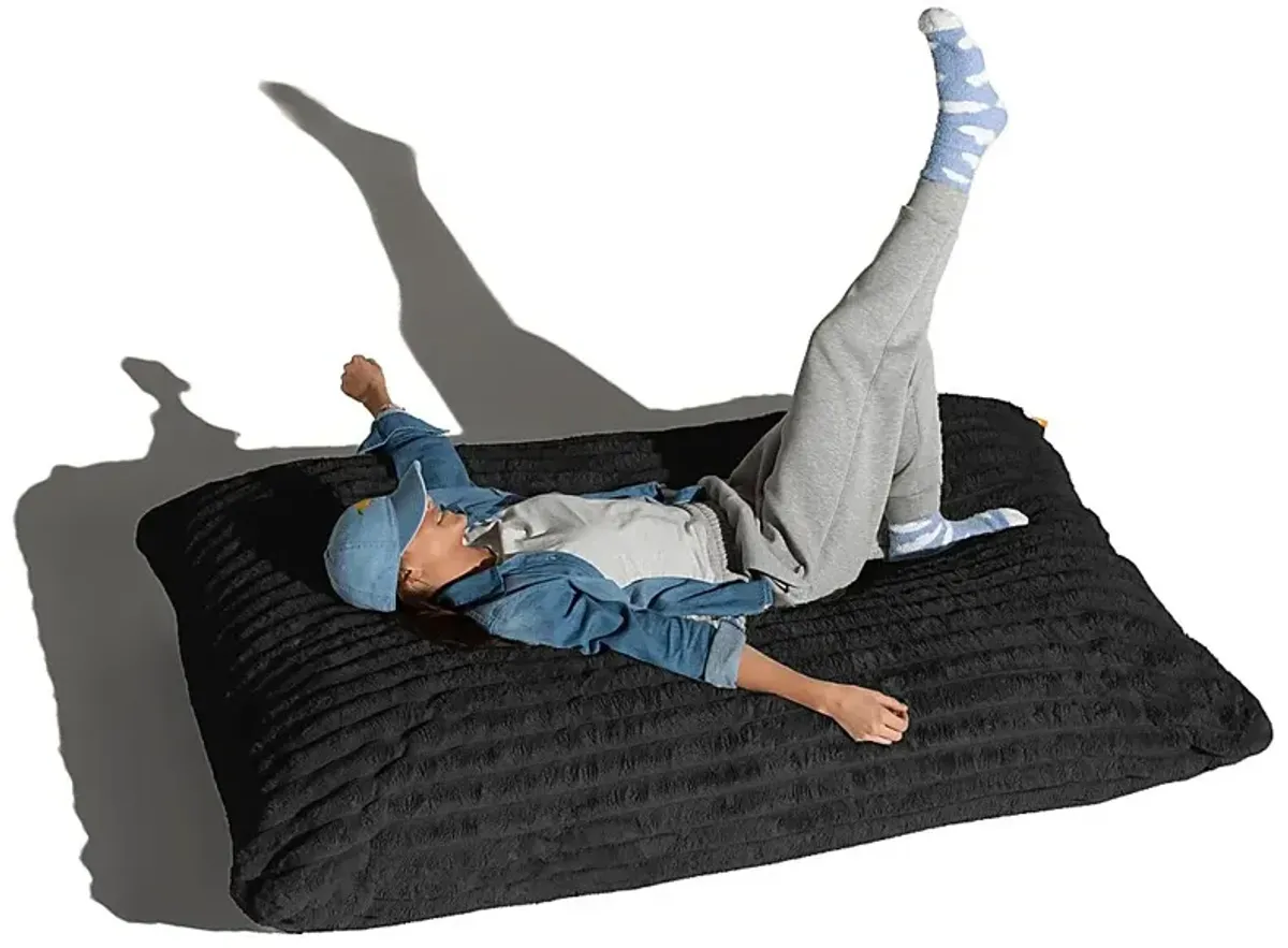 Pheosi I Black Bean Bag Accent Chair