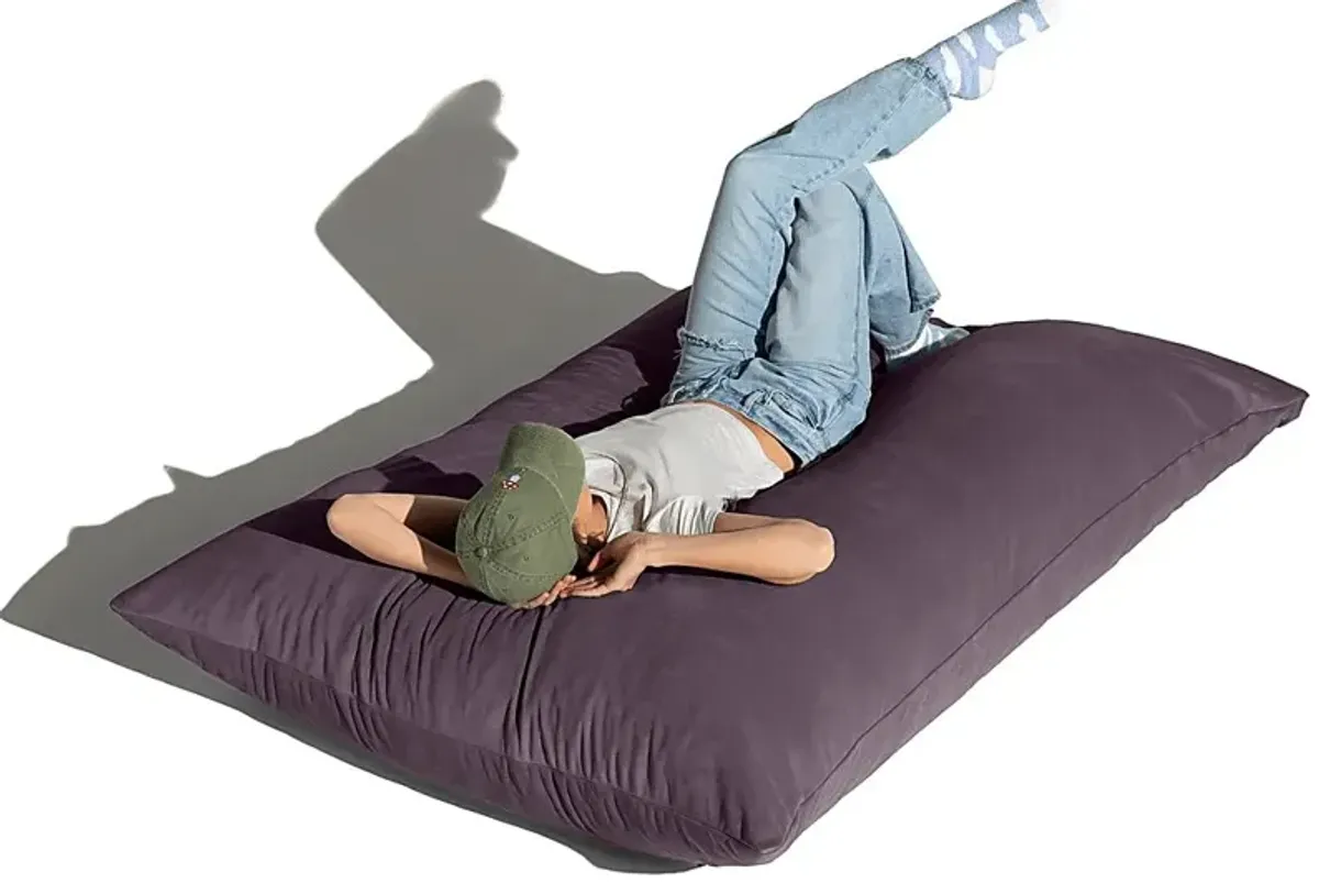Kimna I Purple Bean Bag Rocking Chair