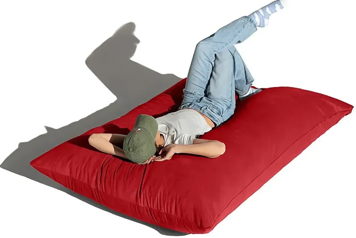 Kimna I Red Bean Bag Rocking Chair