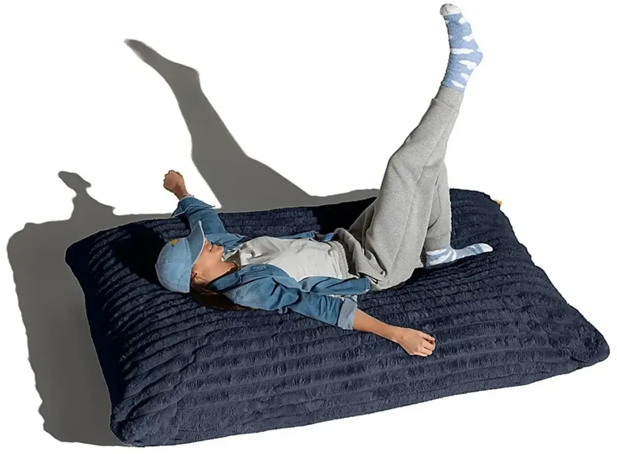 Kimna II Blue Bean Bag Rocking Chair