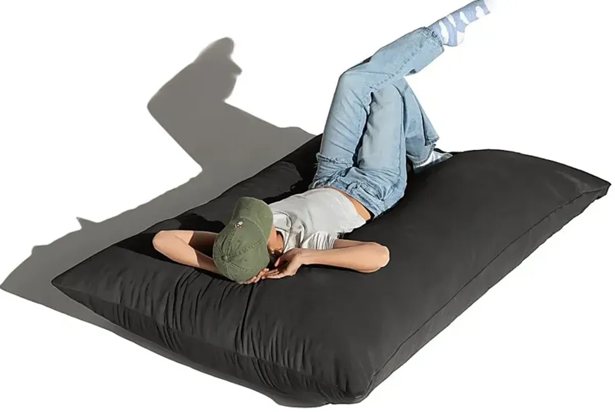 Kimna I Black Bean Bag Rocking Chair