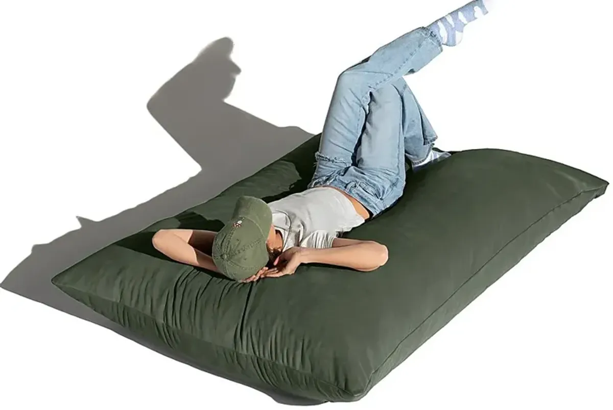 Kimna I Green Bean Bag Rocking Chair