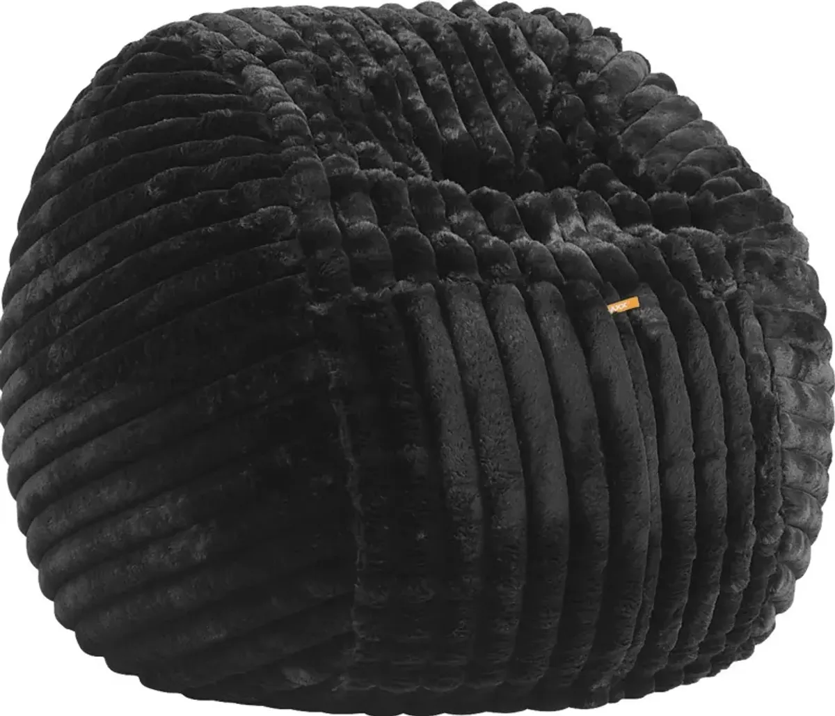 Sinepa Black Large Bean Bag Chair