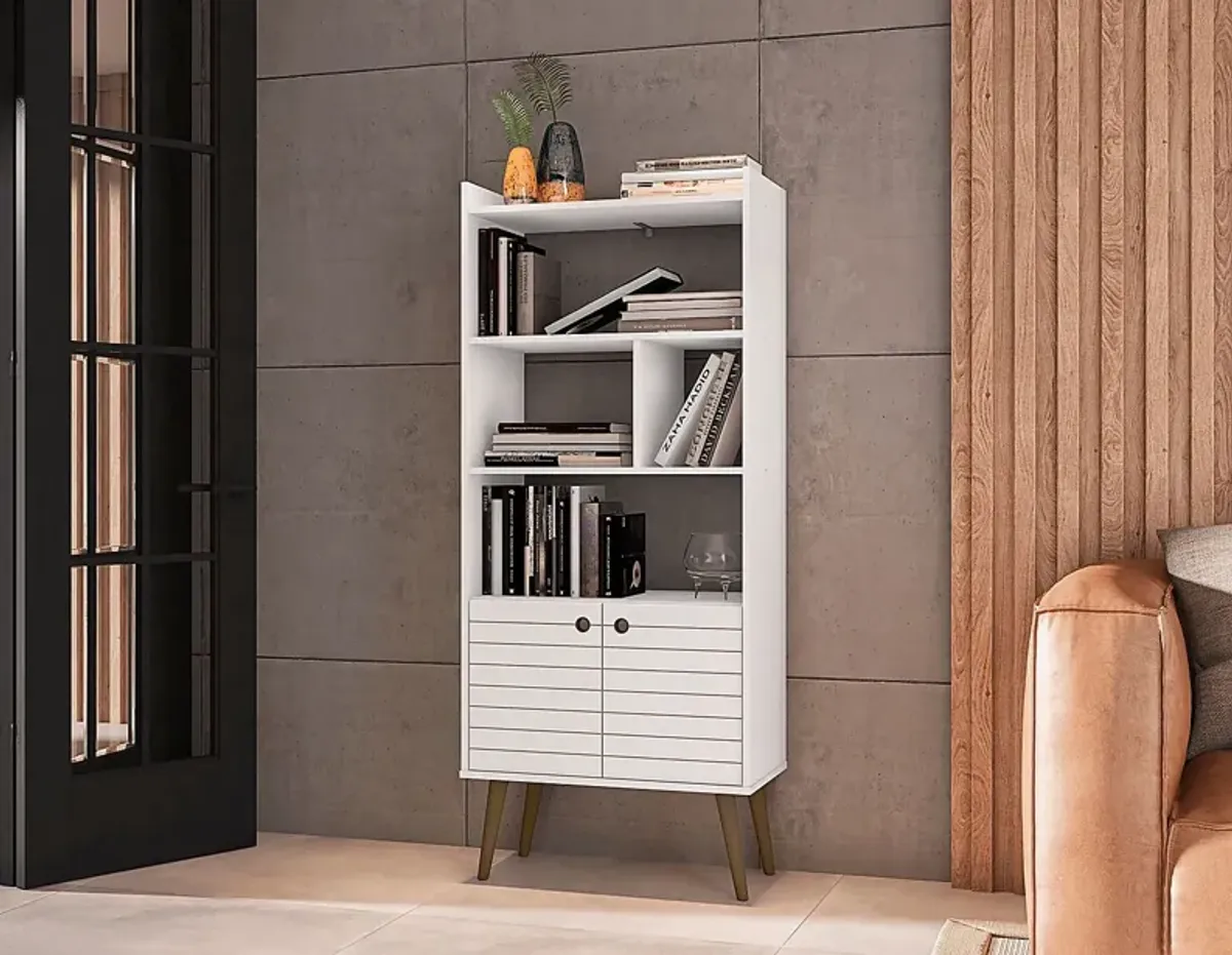 Corriedale White Bookcase