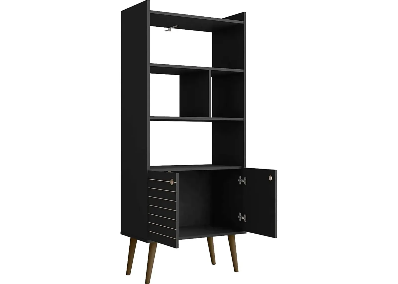 Corriedale Black Bookcase