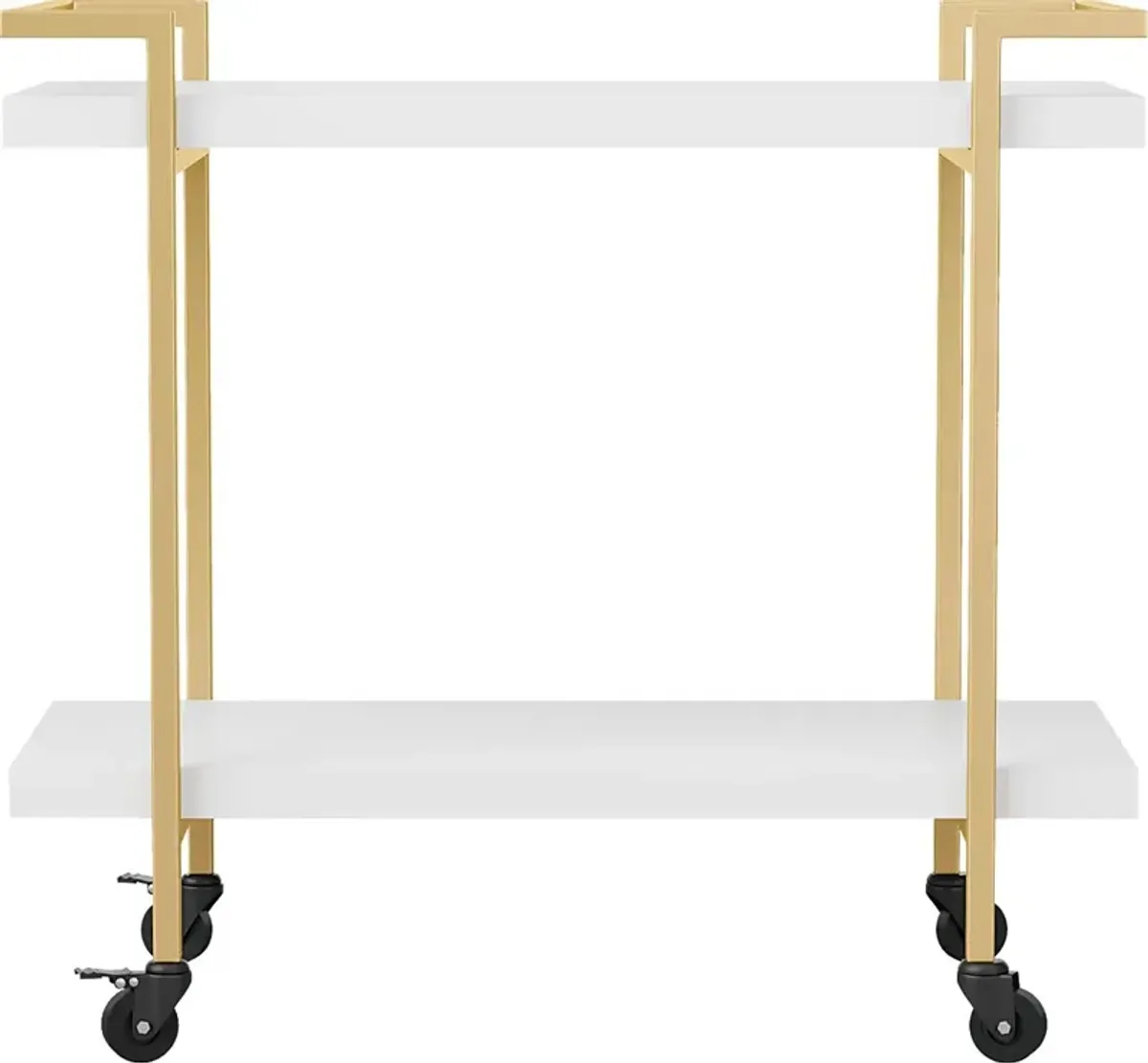 Azaline White Printer Cart