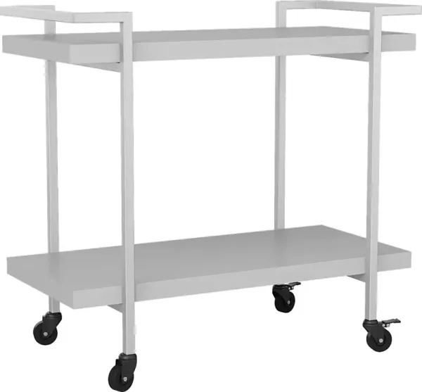 Azaline Gray Printer Cart