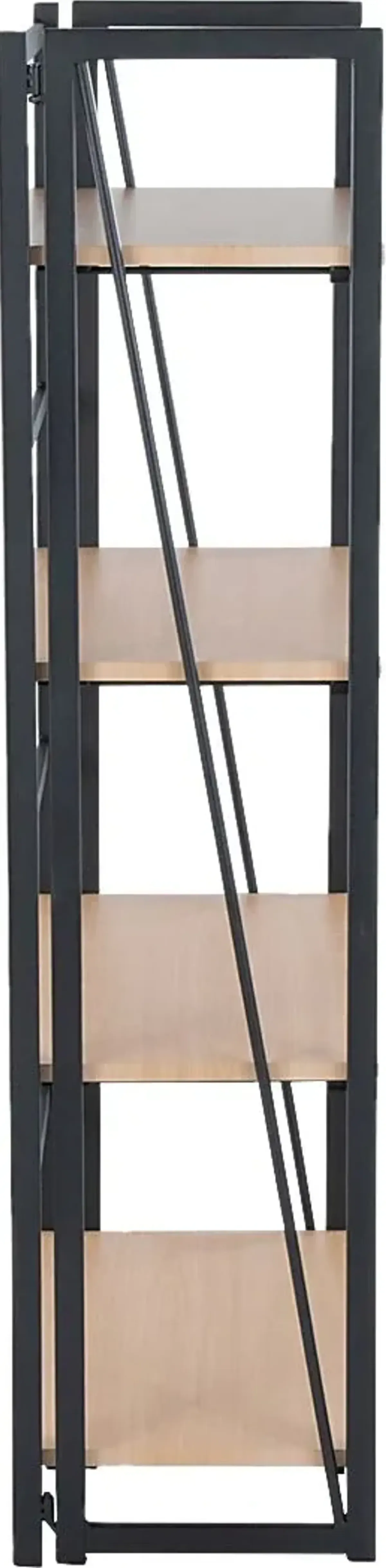 Zenobia Black Bookcase