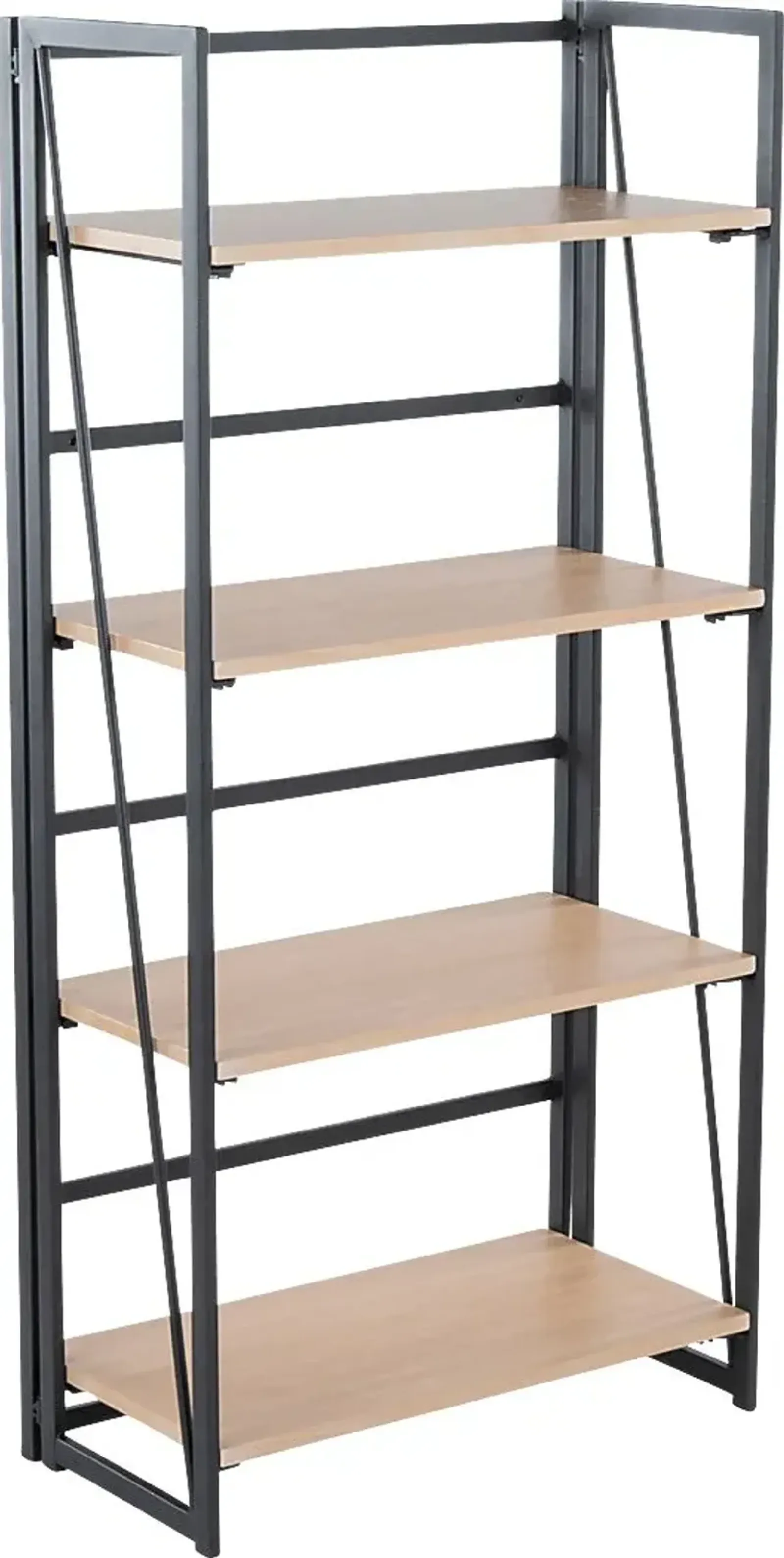 Zenobia Black Bookcase