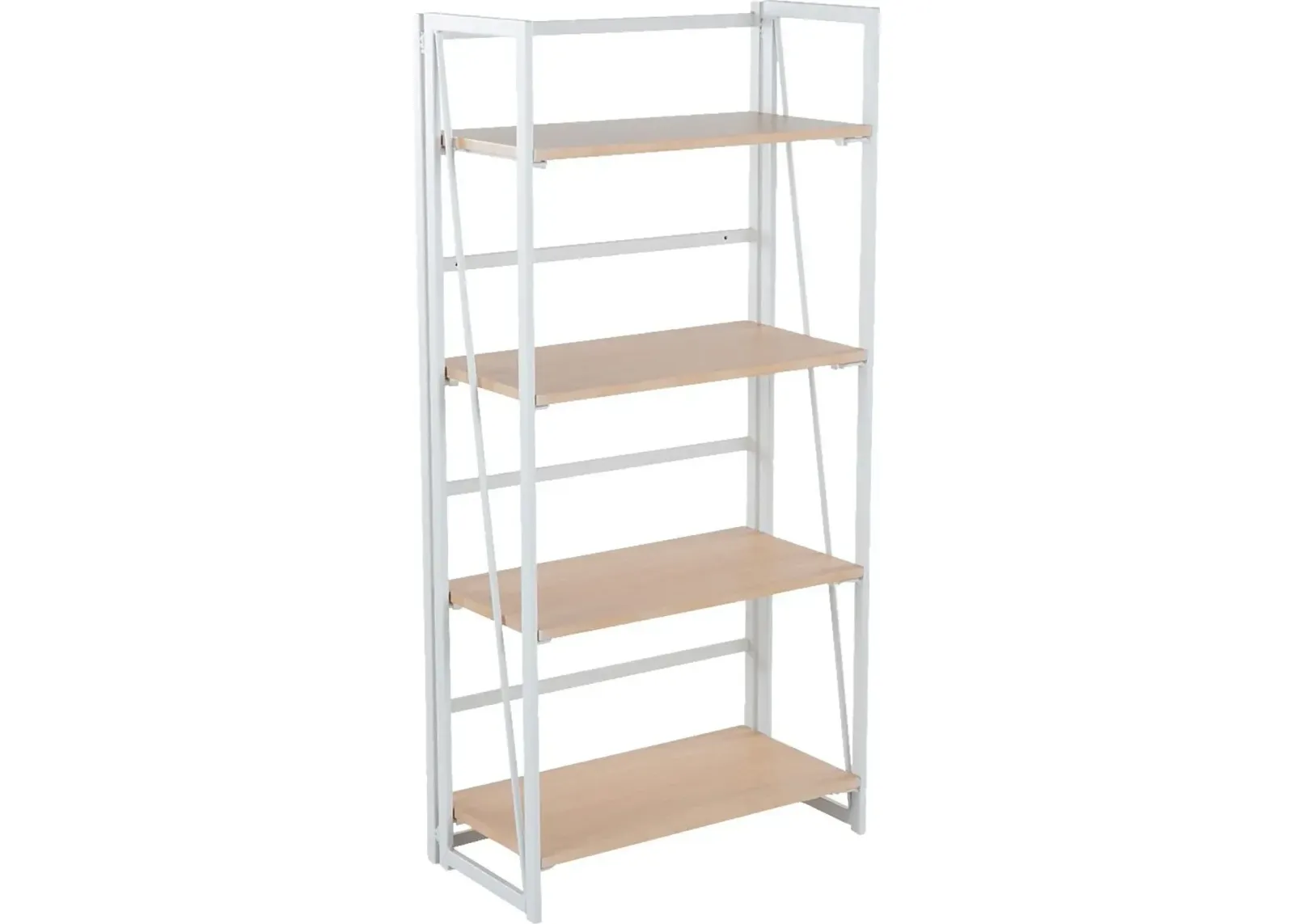 Zenobia White Bookcase