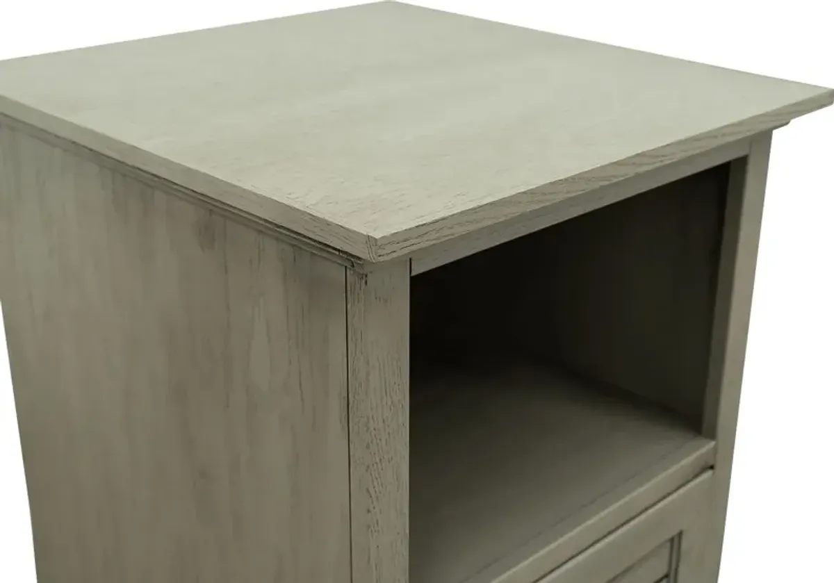 Baozi Beige File Cabinet