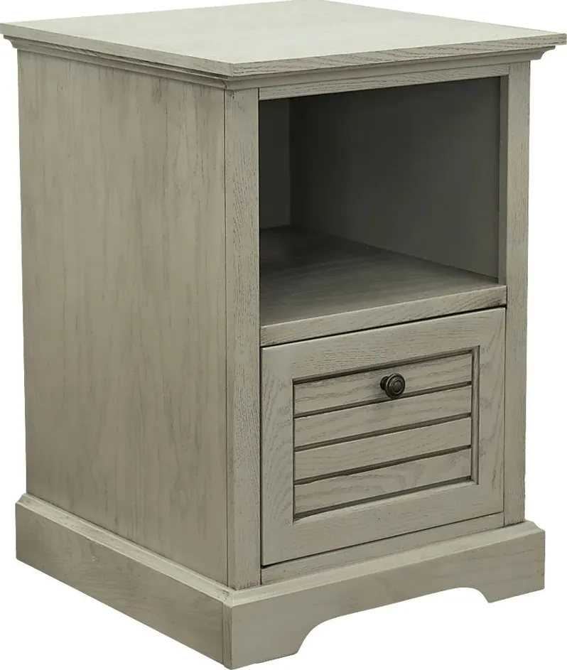 Baozi Beige File Cabinet