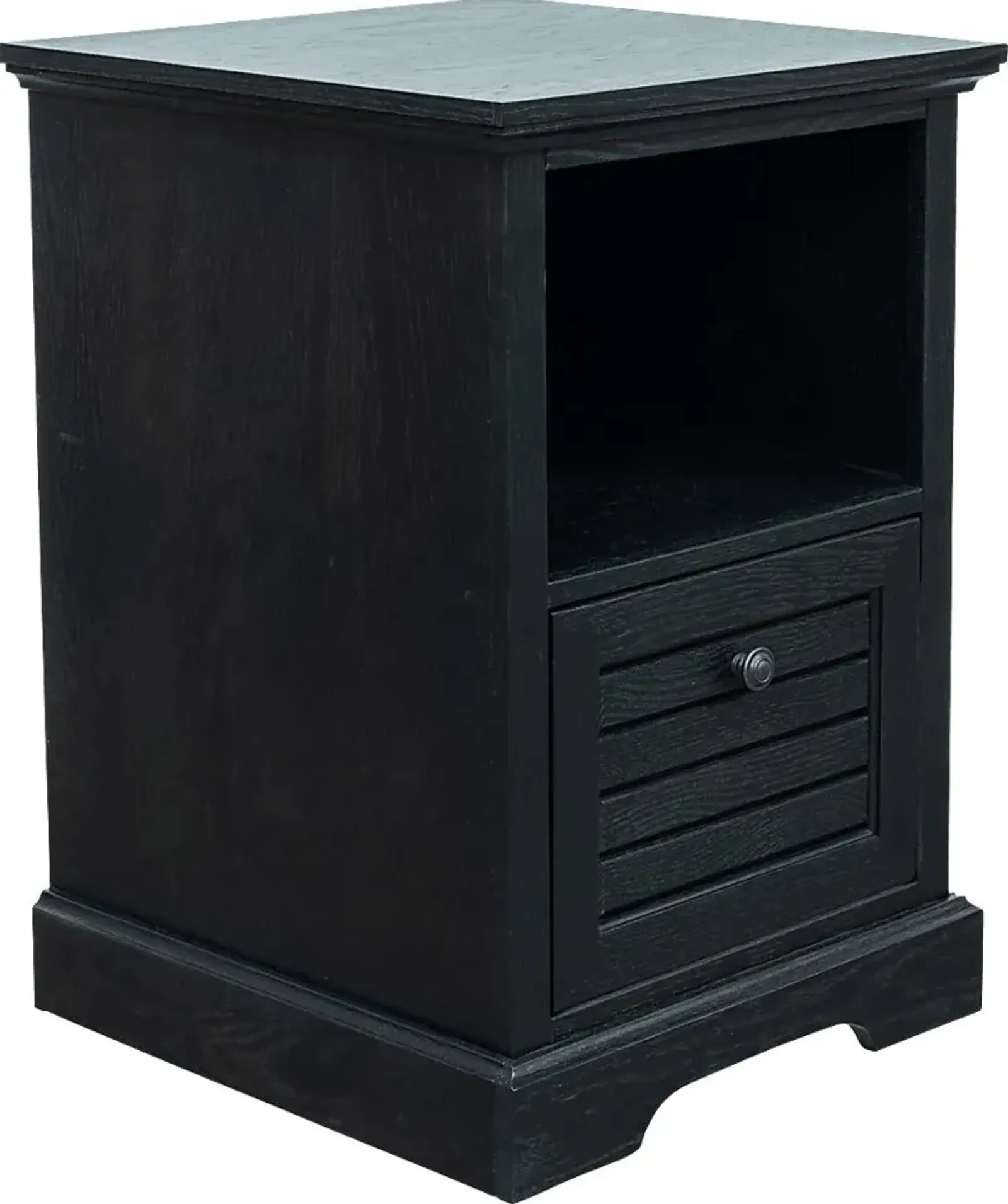 Baozi Black File Cabinet