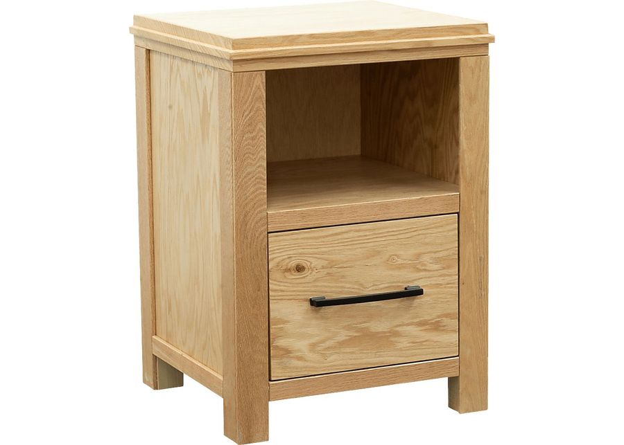 Mascen Natural File Cabinet