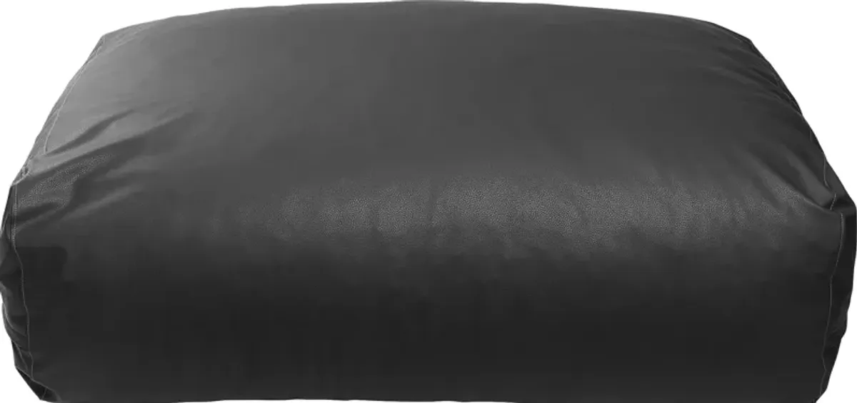 Prasia Black Large Bean Bag Chair