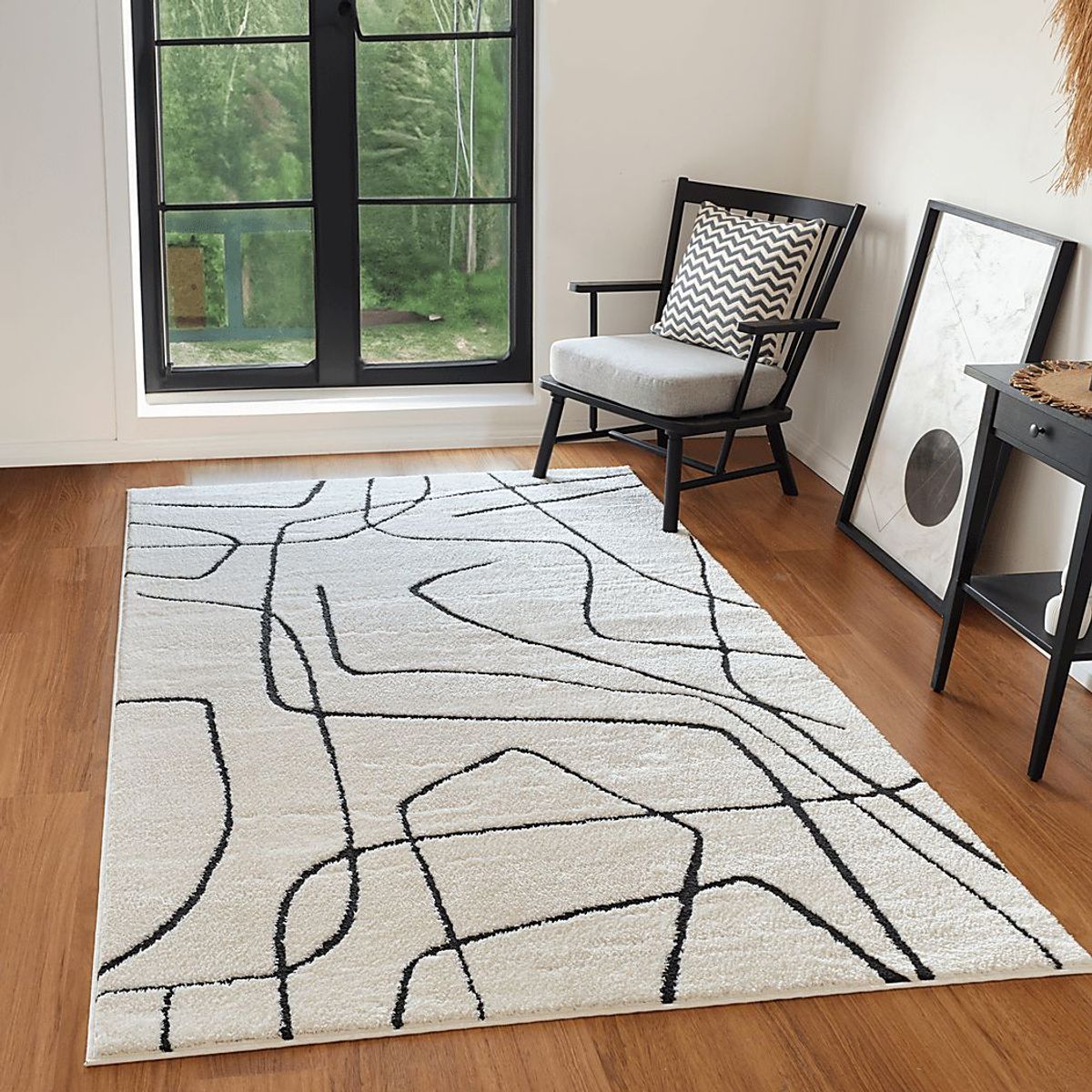 Kulari Ivory 3'6 x 5'6 Rug