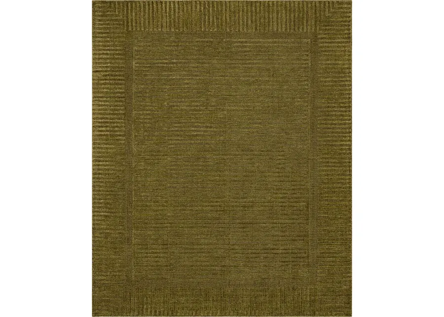 Bobby Berk Terra Firma Green 4' x 6' Rug