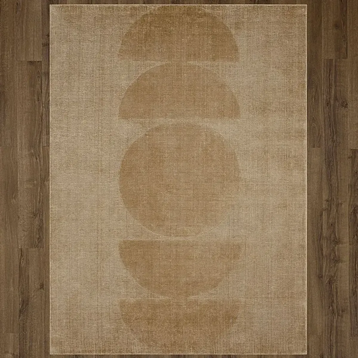 Bobby Berk Luna Sol Tan 4' x 6' Rug