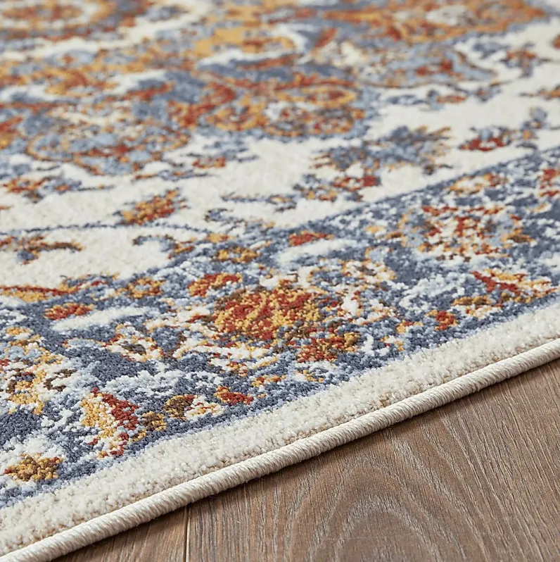 Amrenta Cream 2' x 6'7 Runner Rug