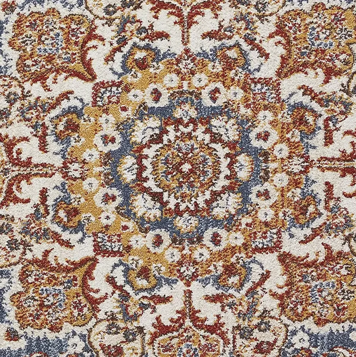 Amrenta Blue 2' x 6'7 Runner Rug