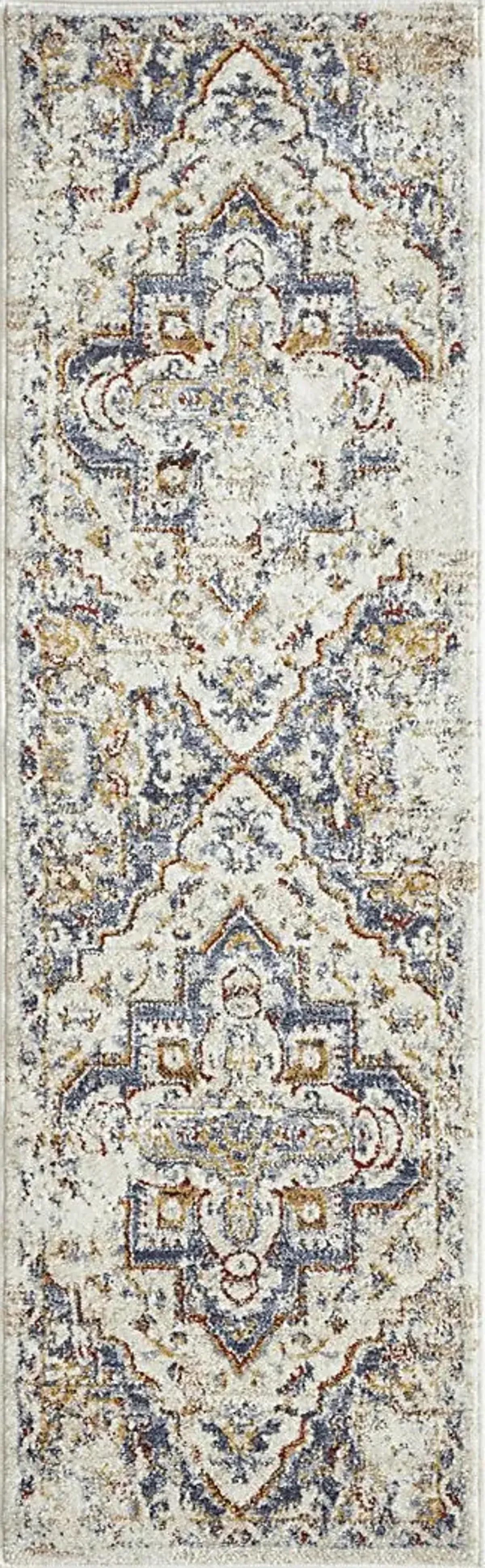 Bartleigh Cream 2' x 6'7 Runner Rug