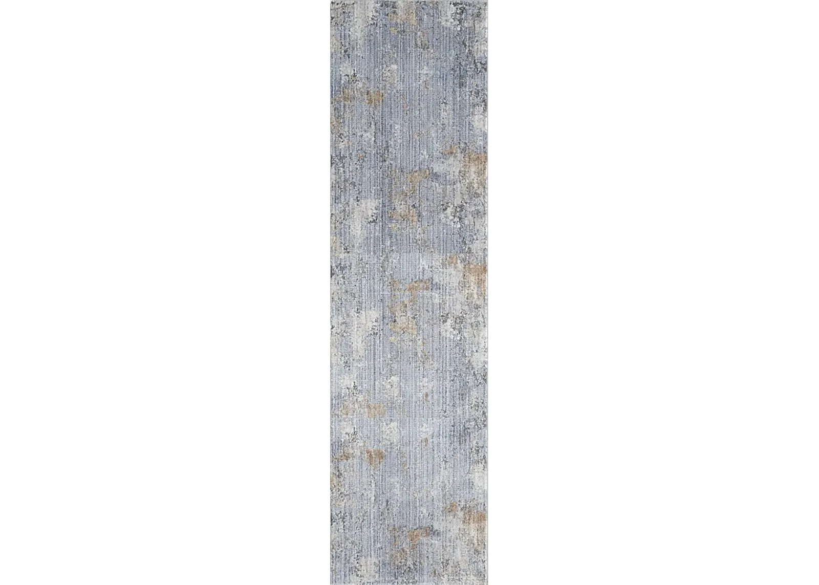 Crique Gray 2'2 x 8' Runner Rug