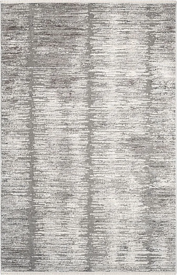 Beausir Gray 3'3 x 5'3 Rug