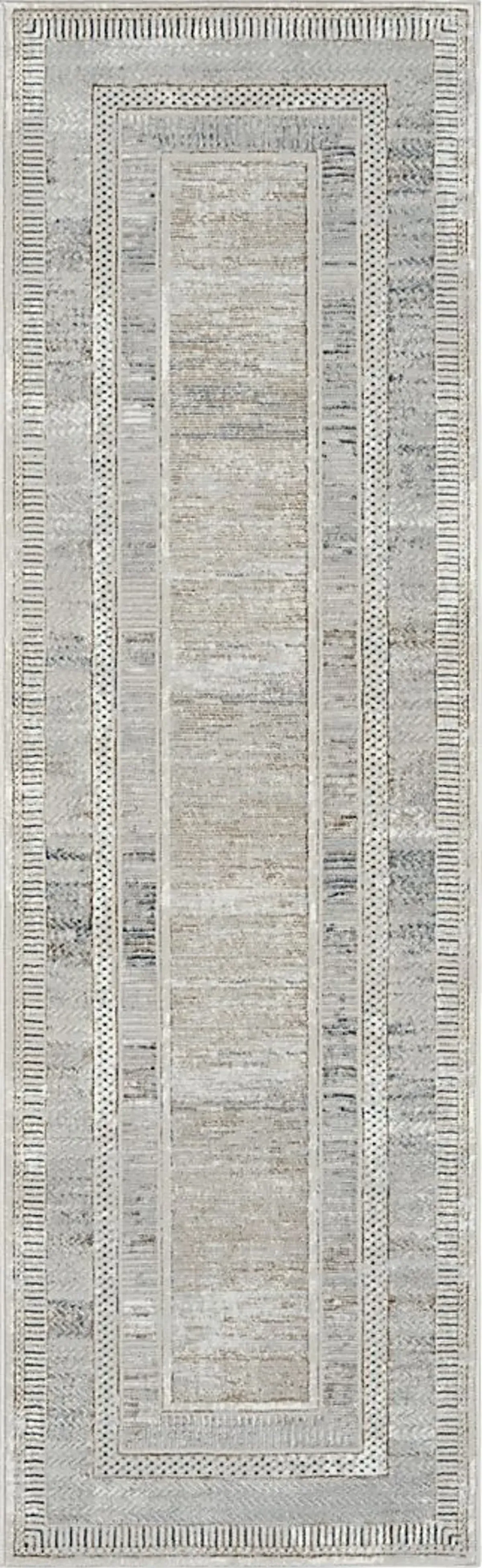 Anlyth Ivory/Multi 2'3 x 7'6 Runner Rug