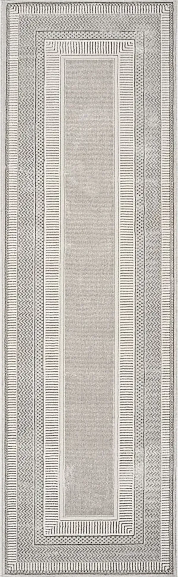 Anlyth Silver 2'3 x 7'6 Runner Rug