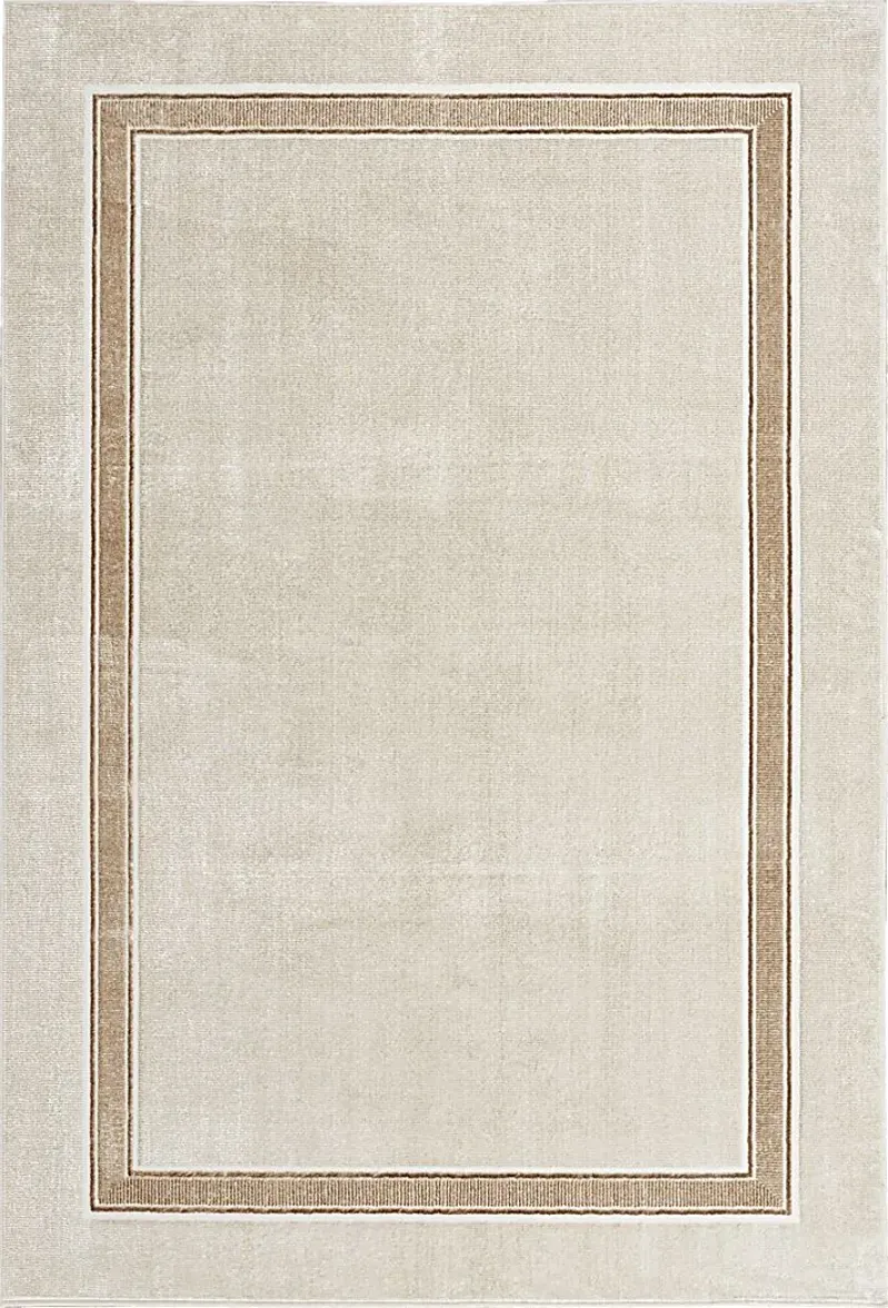 Naexi Ivory/Cream 3'11 x 5'11 Rug