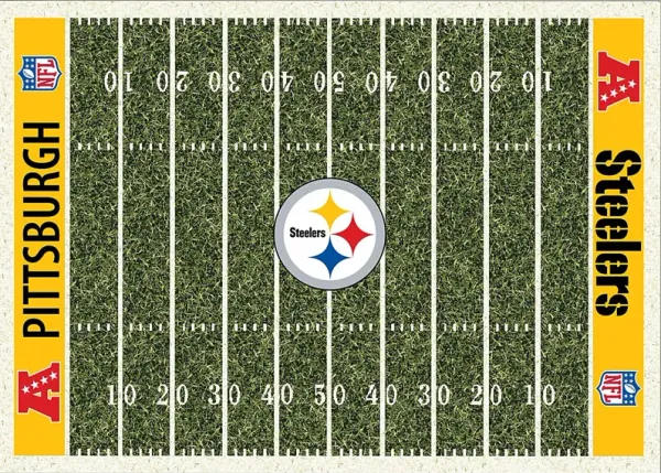 Pittsburgh Steelers Green 4' x 6' Rug