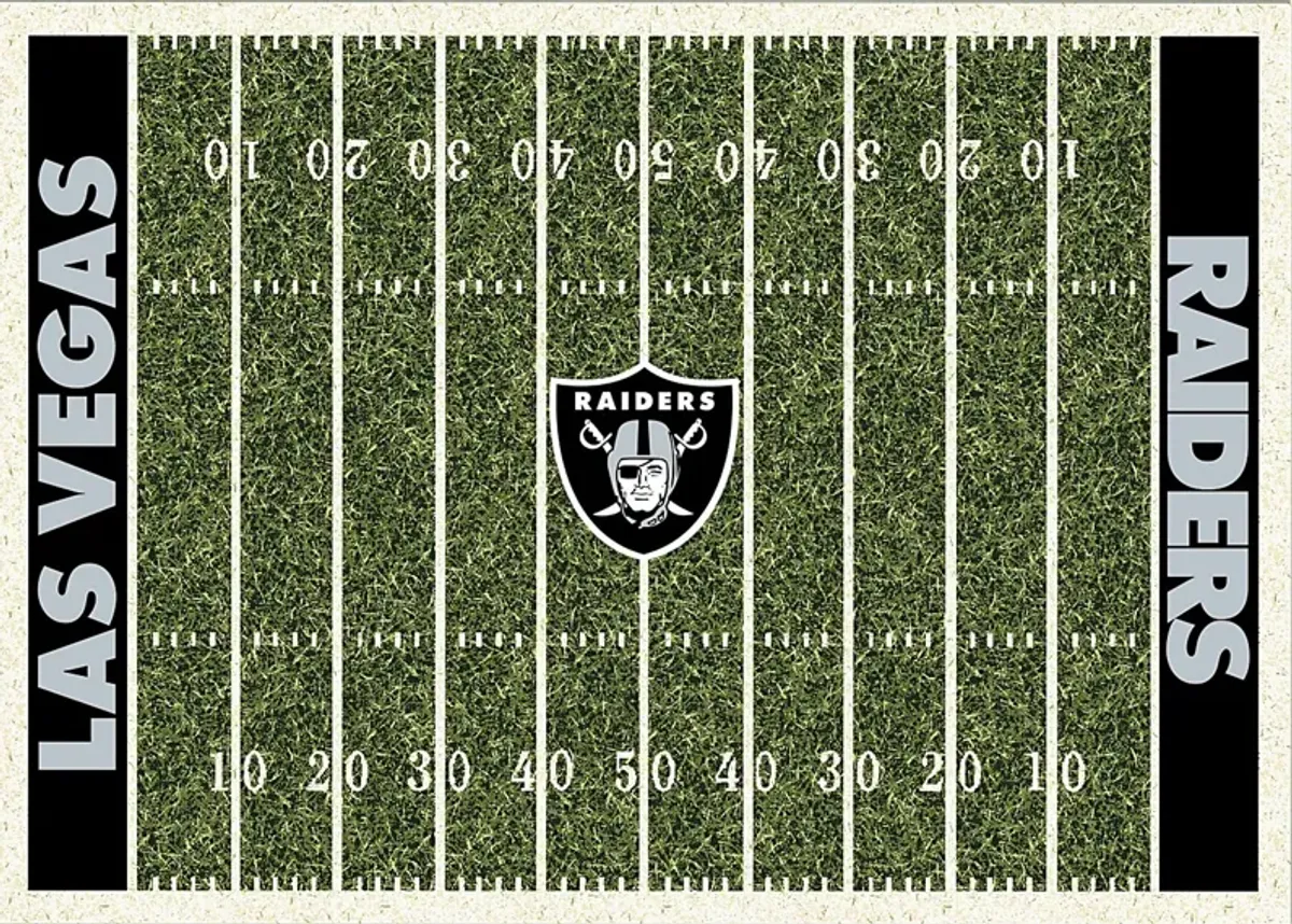 Las Vegas Raiders Green 4' x 6' Rug