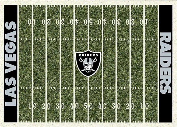 Las Vegas Raiders Green 4' x 6' Rug