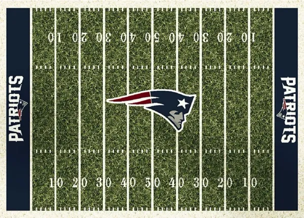 New England Patriots Green 4' x 6' Rug