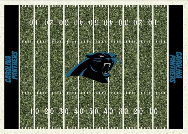 Carolina Panthers Green 4' x 6' Rug
