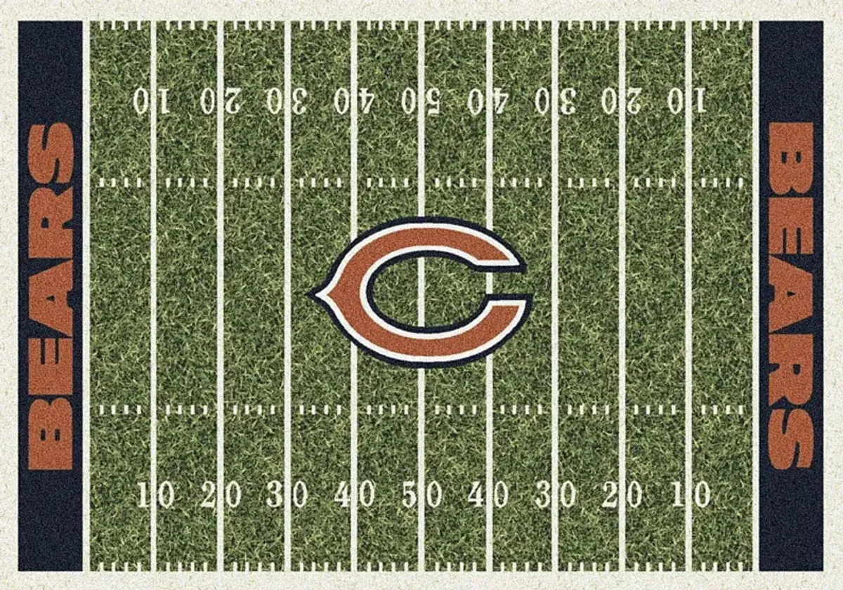Chicago Bears Green 4' x 6' Rug