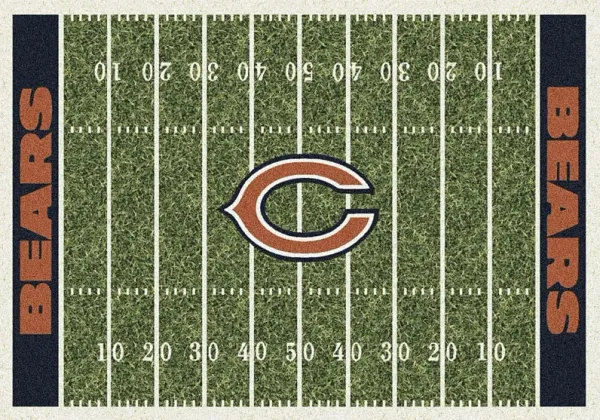 Chicago Bears Green 4' x 6' Rug