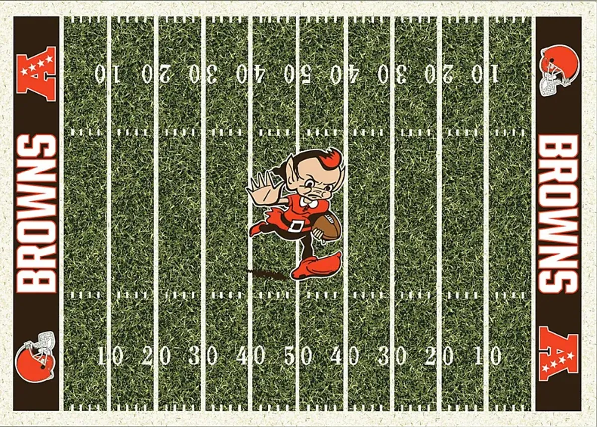 Cleveland Browns Green 4' x 6' Rug