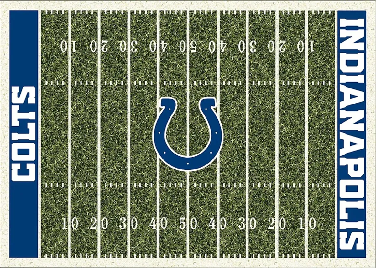 Indianapolis Colts Green 4' x 6' Rug