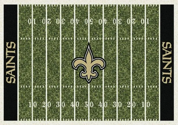 New Orleans Saints Green 4' x 6' Rug