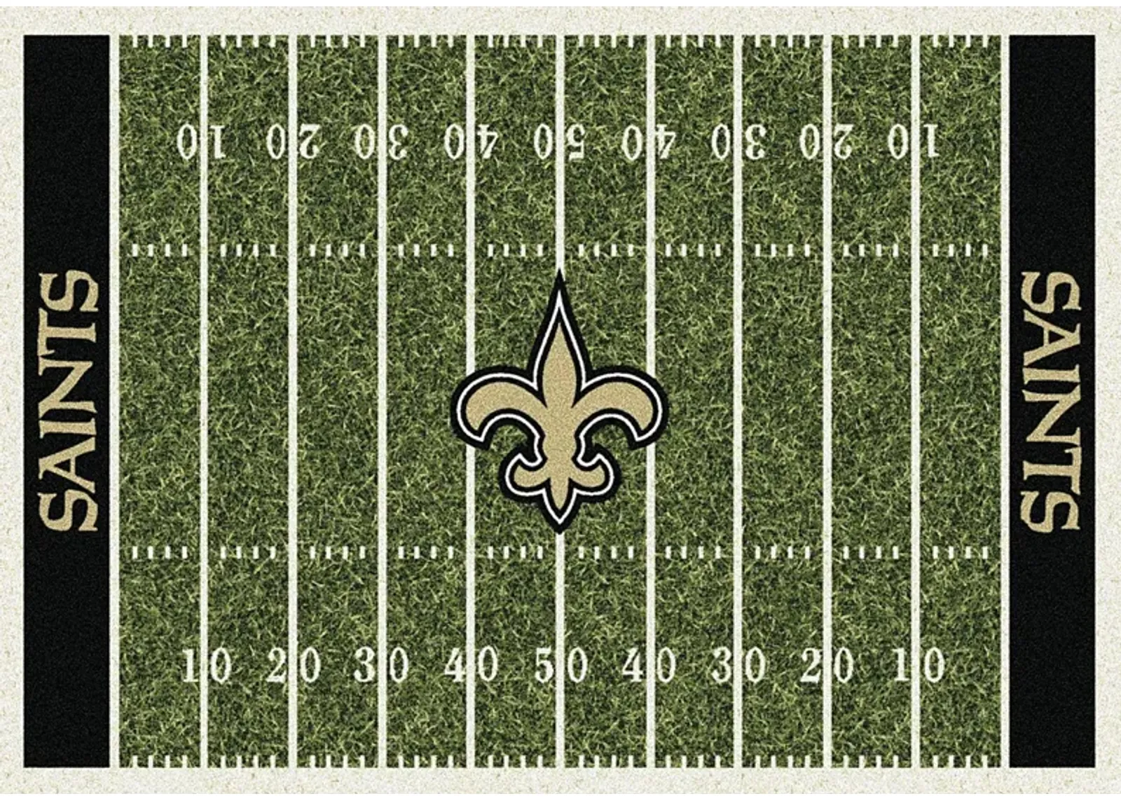 New Orleans Saints Green 4' x 6' Rug