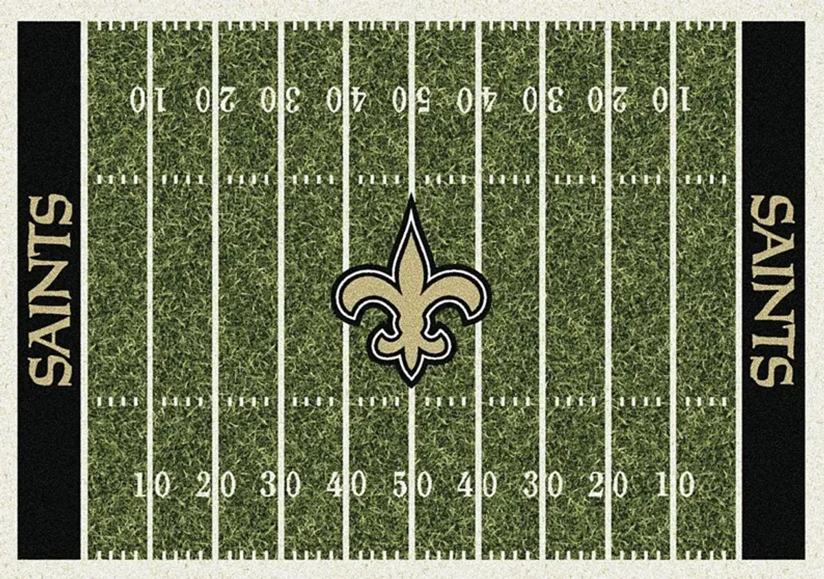 New Orleans Saints Green 4' x 6' Rug