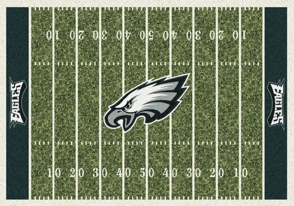 Philadelphia Eagles Green 4' x 6' Rug