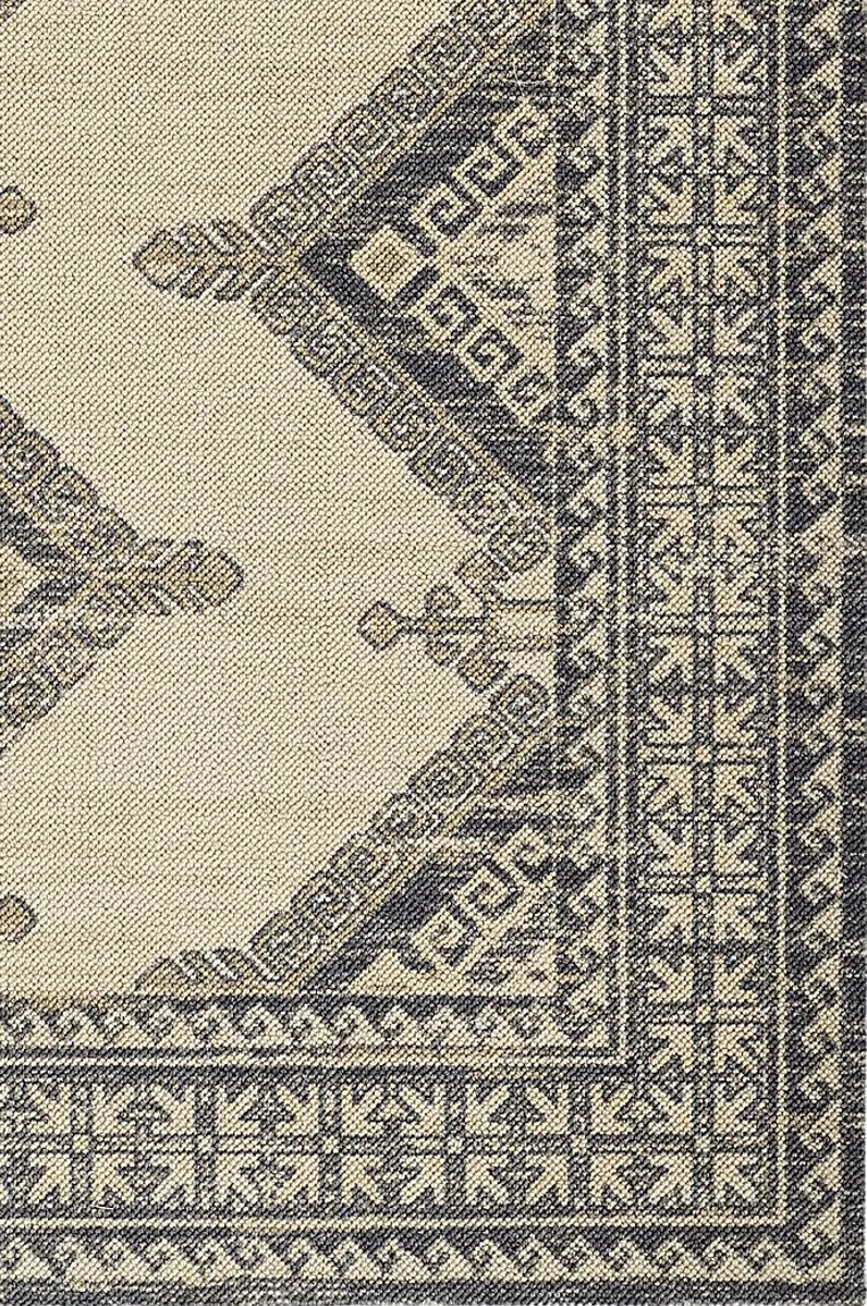 Apexi Black 3'3 x 5' Rug